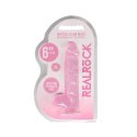 RealRock Crystal Clear model z podstawą, 17 cm, transparentny RealRock by Shots