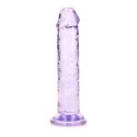 RealRock Crystal Clear model z przyssawką 14,5 cm transparentny RealRock by Shots