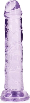 RealRock Crystal Clear model z przyssawką 14,5 cm transparentny RealRock by Shots