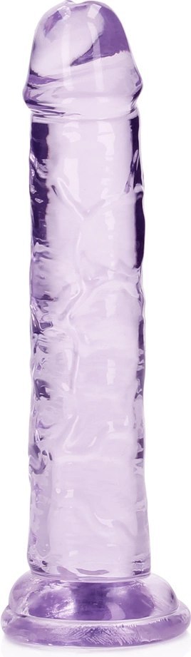 RealRock Crystal Clear model z przyssawką 14,5 cm transparentny RealRock by Shots