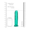 RealRock Crystal Clear model z przyssawką 18 cm transparentny RealRock by Shots