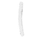 RealRock Crystal Clear podwojny model intymny 34 cm anatomiczny RealRock by Shots