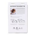 Sportsheets Under The Bed Set Czerwono-Czarny Regulowane Mankiety Sportsheets