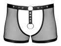 Svenjoyment Men's Jock 3XL - siateczkowe bokserki z wetlook i dodatkiem metalu Svenjoyment