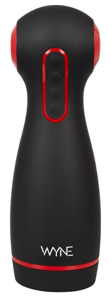 WYNE 06 System Wibracyjno-Ssący 10+7 Trybow Czarny 27,3 cm WYNE