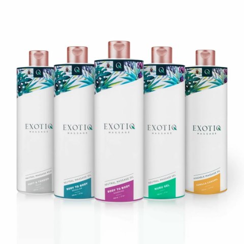 Exotiq Body to Body Oil 500 ml - Olejek do masażu z aplikatorem