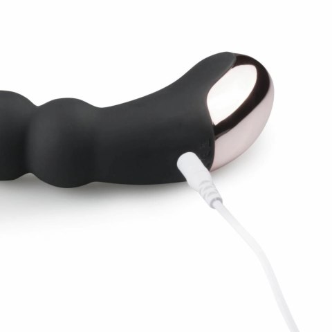 EasyToys Black - Model anatomiczny z funkcją wibracji, silikonowy