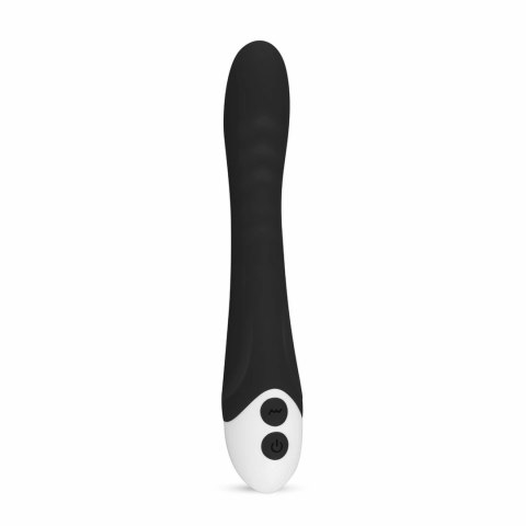 EasyToys Lunar Vibe model z żebrowaną powierzchnią, czarny