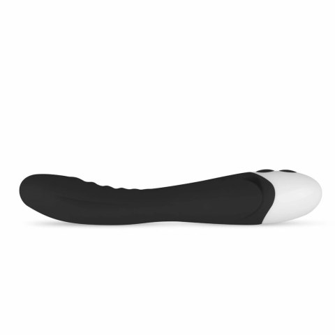 EasyToys Lunar Vibe model z żebrowaną powierzchnią, czarny
