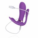 EasyToys Purple Pleaser - wielofunkcyjny stymulator z pilotem, fioletowy