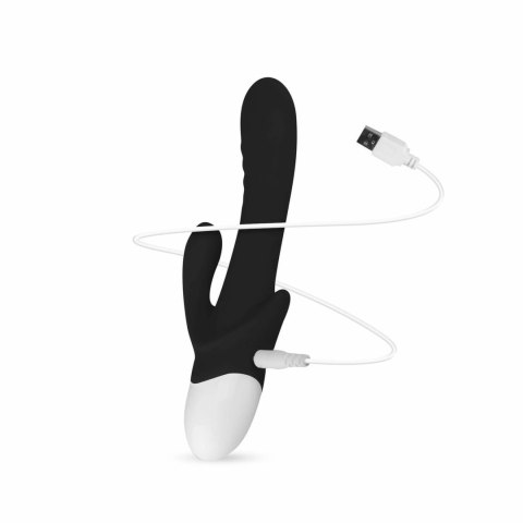 EasyToys Stellar Vibe model Rabbit czarny - 10 trybow, silikon