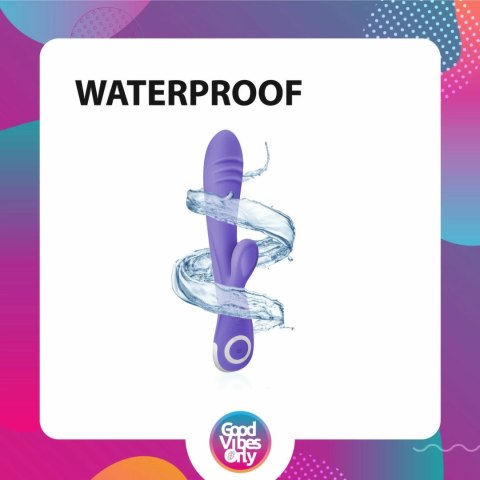 Fane Wibrator Intymny Rabbit z 10 Trybami i Podświetleniem LED, Rożowy