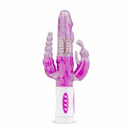 Raving Rabbit wielofunkcyjny stymulator intymny 12 trybow fioletowy