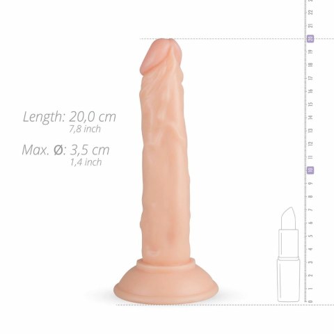 Real Fantasy Blane - zaawansowany model anatomiczny z przyssawką 20 cm
