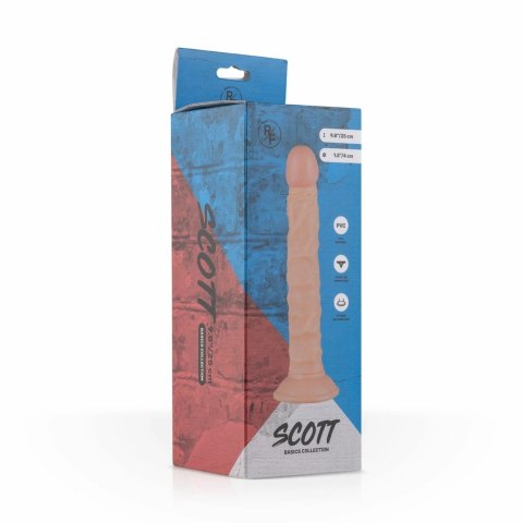 Real Fantasy Scott anatomiczny model z przyssawką, beżowy 20 cm