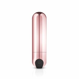 Rosy Gold Bullet Vibrator Miniaturowy 10 Trybow, Ładowalny USB