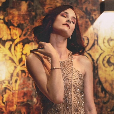 Rosy Gold Bullet Vibrator Miniaturowy 10 Trybow, Ładowalny USB