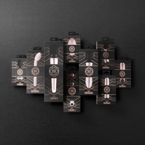 Rosy Gold Nouveau - Kulki treningowe metalowe z uchwytem, 2 sztuki