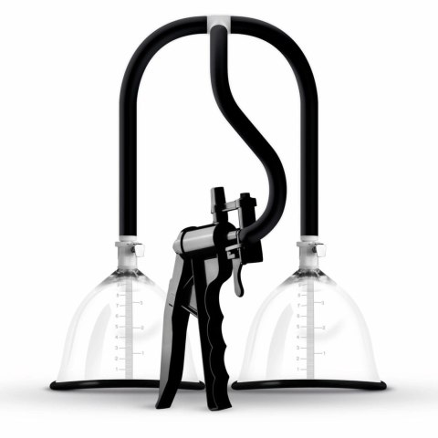 SAIZ Breast Pump Premium - Podwojny system prożniowy, przezroczysty