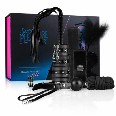 Secret Pleasure Chest Zestaw Black Fantasy 10 elementow, regulowany
