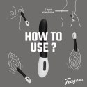 Teazers G-Spot Model Czarny - 30 Trybow, Ładowanie USB, Silikon