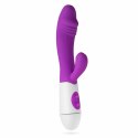 Teazers Rabbit Vibrator Fioletowy 10 Trybow Silikonowy Model Anatomiczny