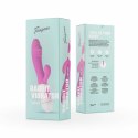 Teazers Rabbit Vibrator Fioletowy 10 Trybow Silikonowy Model Anatomiczny