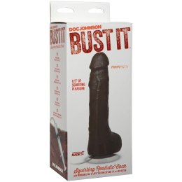 Doc Johnson Bust It White 21,6 cm - model z funkcją aplikacji płynu Doc Johnson