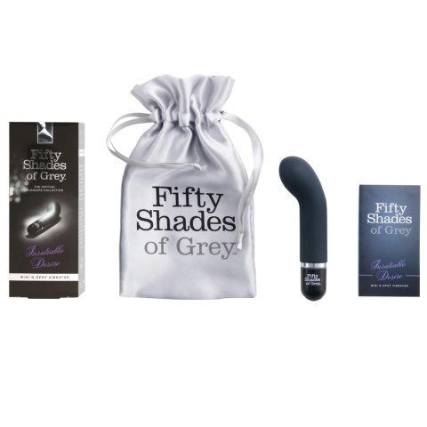 Fifty Shades of Grey Insatiable Desire - model kompaktowy, 10 trybow, silikon Fifty Shades of Grey