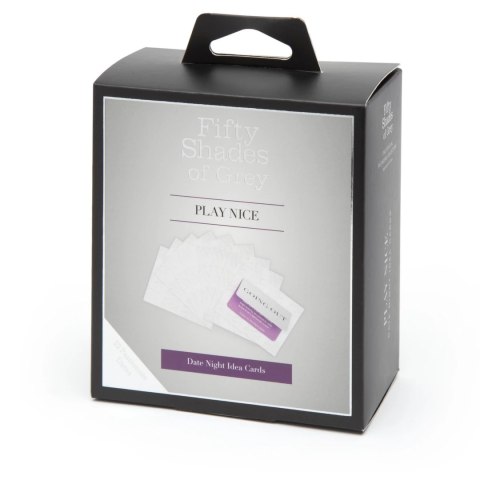 Fifty Shades of Grey - Zestaw 52 Kart Randkowych, inspiracje na wieczory Fifty Shades of Grey