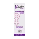 HOT V-Activ Spray dla kobiet stymulujący 50 ml aplikator higieniczny HOT