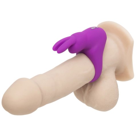 Happy Rabbit Pierścień Wibrujący Purple 12 Trybow Silikonowy USB Happy Rabbit