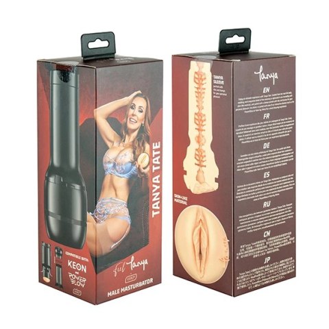 Kiiroo FeelTanya Tate System Intymny Dedykowany do Keon, TPE, 22,3 cm Kiiroo