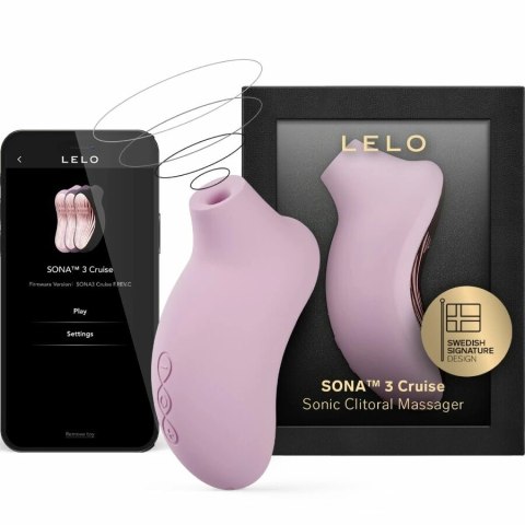 LELO SONA 3 Cruise Intymny Stymulator Soniczny Soft Rożowy Bluetooth LELO