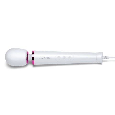Le Wand Powerful Petite Plug-In Biały - Masażer z 10 trybami pracy Le Wand