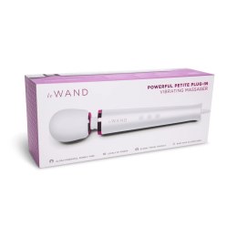 Le Wand Powerful Petite Plug-In Biały - Masażer z 10 trybami pracy Le Wand