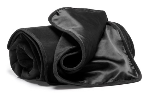 Liberator Fascinator Throw Czarna narzuta z mikrofibry 183x137cm Liberator