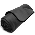Liberator Fascinator Throw Czarna narzuta z mikrofibry 183x137cm Liberator