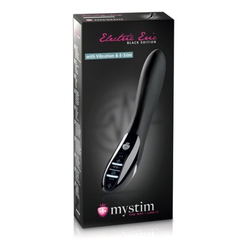 Mystim Electric Eric eStim Black - urządzenie wibrująco-elektrostymulujące 27 cm Mystim