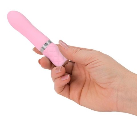 Pillow Talk Flirty Pink - bezprzewodowy masażer silikonowy, kompaktowy Pillow Talk