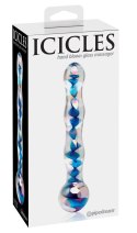 Pipedream Icicles Model 24 - Ręcznie Wykonany Szklany Masażer 17,5 cm Icicles