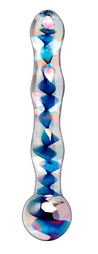 Pipedream Icicles Model 24 - Ręcznie Wykonany Szklany Masażer 17,5 cm Icicles