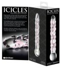 Pipedream Icicles model 24 szklany masażer z wypustkami 17,8 cm Icicles