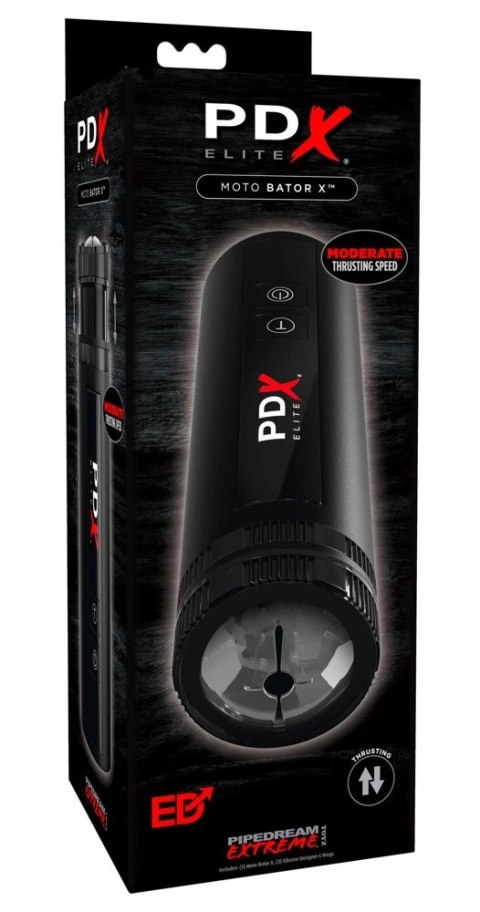 Pipedream PDX Elite Automatic - System intymny 5 prędkości, funkcja masażu PDX