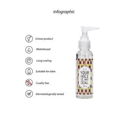 Shots S-Line Żel nawilżający do masażu intymnego 100 ml S-Line by Shots