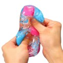 Tenga Bobble Crazy Cubes - elastyczna maszyna intymna, kompaktowa, kolorowa Tenga