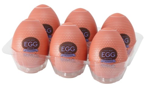 Tenga Egg Misty II HB zestaw 6 sztuk - elastyczne rękawy intymne TENGA