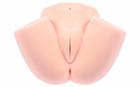 Baile Sally - anatomiczna maszyna intymna, model leżący, naturalny odcień