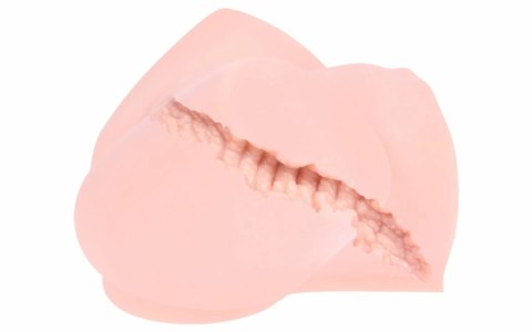 Baile Sally - anatomiczna maszyna intymna, model leżący, naturalny odcień