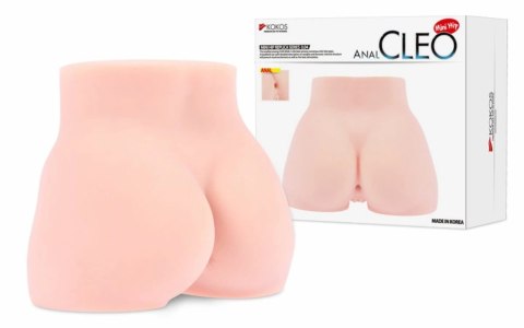 Cleo model anatomiczny z teksturą - kompaktowa maszyna intymna